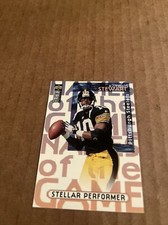 1997 Collectors Edge Kordell Stewart Pittsburgh Steelers Stellar Performer 