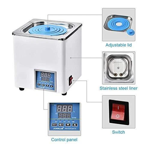 Elektrische Heizung Thermostat Wasserbad Labor Digitalanzeige Heater 220V 300W - Bild 2 von 13
