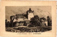 Old postcard L'Allier Pittoresque-Le Grand Chambord (262252)