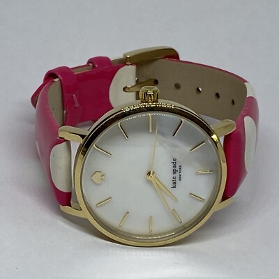 Kate Spade New York 0224 Women Pink Leather Analog Dial  display picture 3