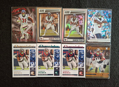 Nfl Panini Trading Cards 8x Dameon Pierce 2022 Chronicles inkl.Insert,Parallel