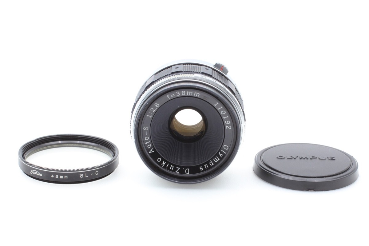 Near Mint 】Olympus D.Zuiko Auto-S 38mm F/2.8 MF Lens for F Near Mint 】Olympus D.Zuiko Auto-S 38mm F/2.8 MF Lens for F