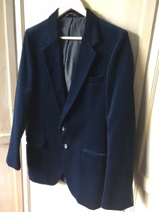 navy blue evening jacket