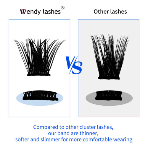 Wendy Lashes Individual Cluster Lashes DIY Individual Eyelashes Ultra Thick lash - Picture 9 of 168
