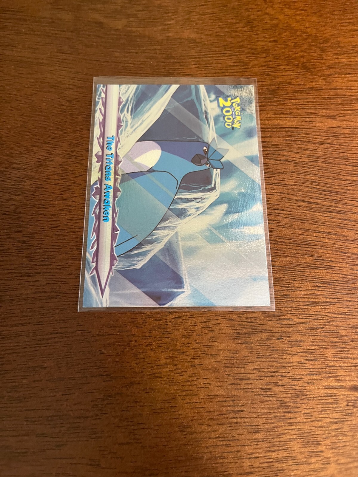 Topps TCG Pokémon The Movie 2000 - #63 The Titans Awaken Holo Foil