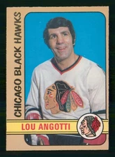 LOU ANGOTTI 1972-73 O-PEE-CHEE 72-73 NO 243 NRMINT+    66695
