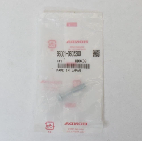 Honda 96001-0603200 FLANGE BOLT 6X32