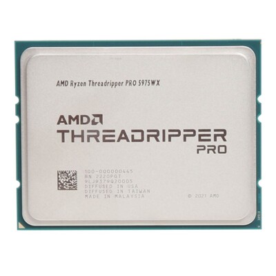 AMD Ryzen Threadripper PRO 5975WX Processor (4.5 GHz, 32 Cores
