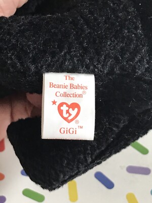 TY Beanie Babies Gigi 1997 MWMT Birthday April 7, 1997 Swing 1998  