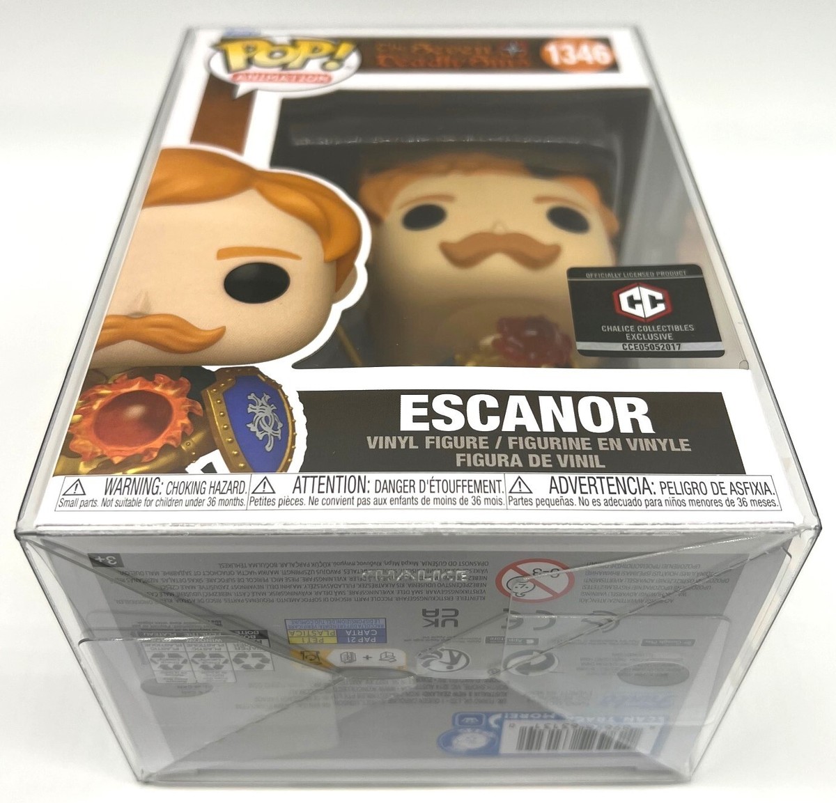 Funko Pop! Vinyl: The Seven Deadly Sins - Escanor - Chalice
