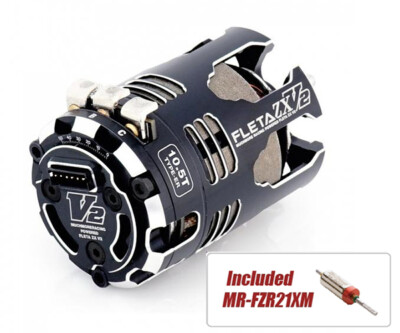 10.5cmテストＳとＦ FLETA ZX V2 10.5T ER Spec Brushless Motor w/ 21XM | eBay