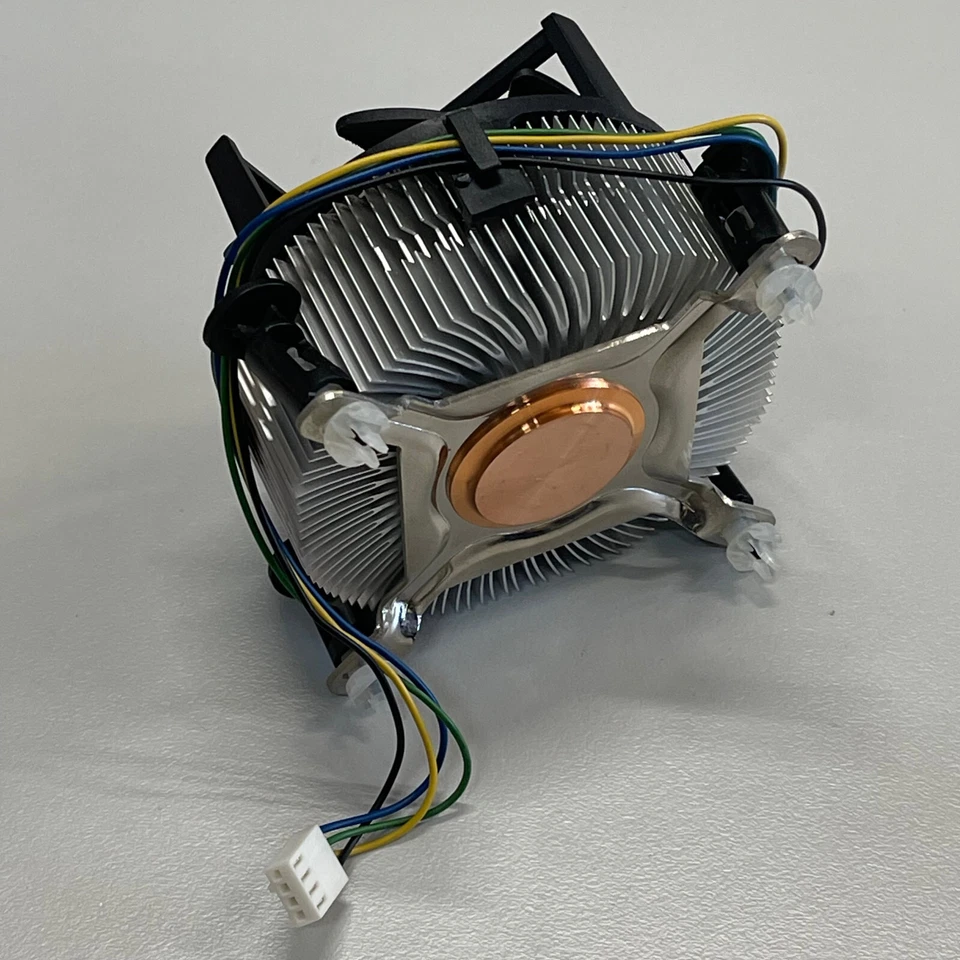 OEM Intel CPU Fan & Heatsink Assembly Copper Core LGA 775 12V 0.60A D60188-001 - Image 4 of 4