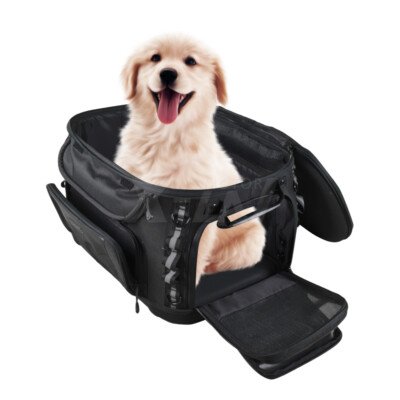 ペットバッグ Motorcycle Portable Pet Cat Dog Carrier Folding Soft Sided