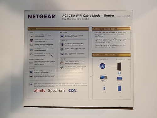 NETGEAR AC1750 680 Mbps 4 Port Gigabit Wireless AC Router - Picture 2 of 8
