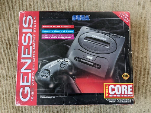 Sega Genesis Model 2 Console Bundle In Box Tested Working