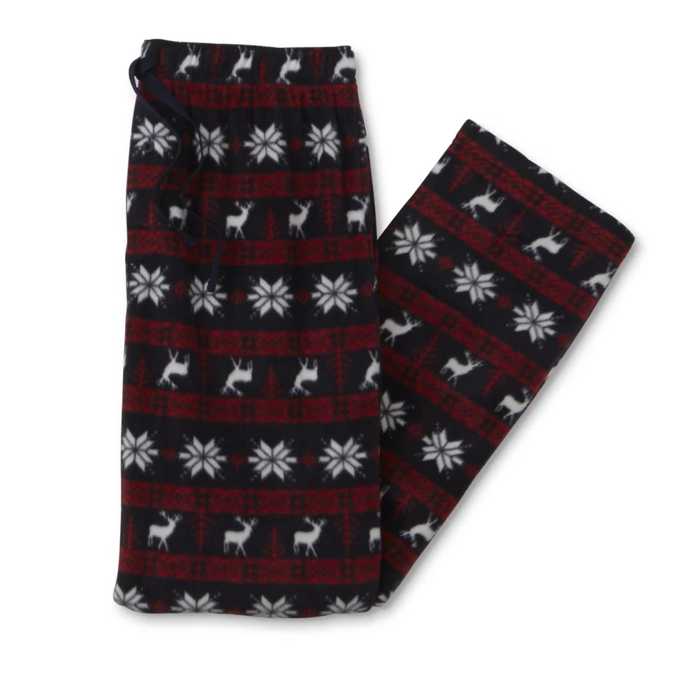 NOVO Conjunto de Pijama Masculino Tamanho Pequeno Médio Grande XL Algodão Lã Ilha Justa Presente Novo com etiquetas - Imagem 4 de 4