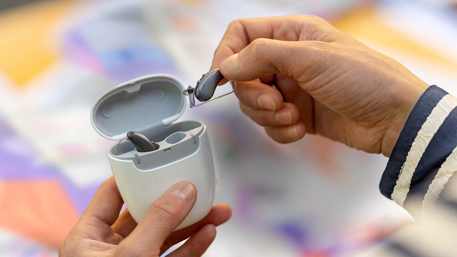 2 x Signia Pure Charge&Go 7IX rechargeable hearing aids from The