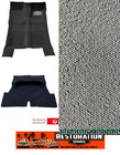 <!--F#f_0-->HOLDEN HQ HJ HX HZ SEDAN MOULDED LIGHT GREY LOOP FRONT REAR & BOOT CARPET KIT<!--F/-->