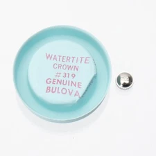 NOS Genuine Bulova Wristwatch Crown Part #319 New Old Stock Watchmakers (C6D20)