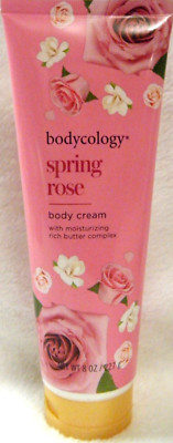 Bodycology Spring Rose Body Cream 8oz moisturizing rich butter complex SPECIAL 