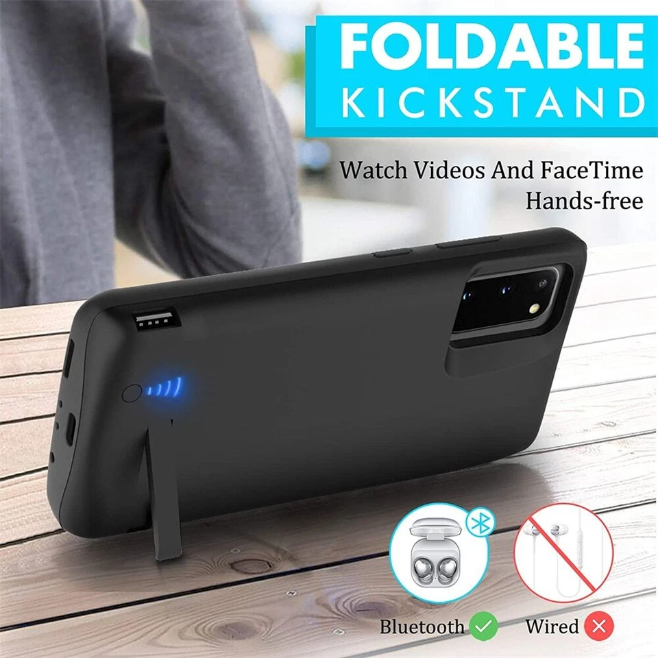 Funda Cargador Batería Externo Para Samsung Galaxy S10 S10E S10 Plus Cubierta Foto 4 de 4