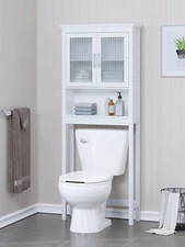 over the Toilet Cabinet for Bathroom Storage, above Toilet Storage Cabinet with