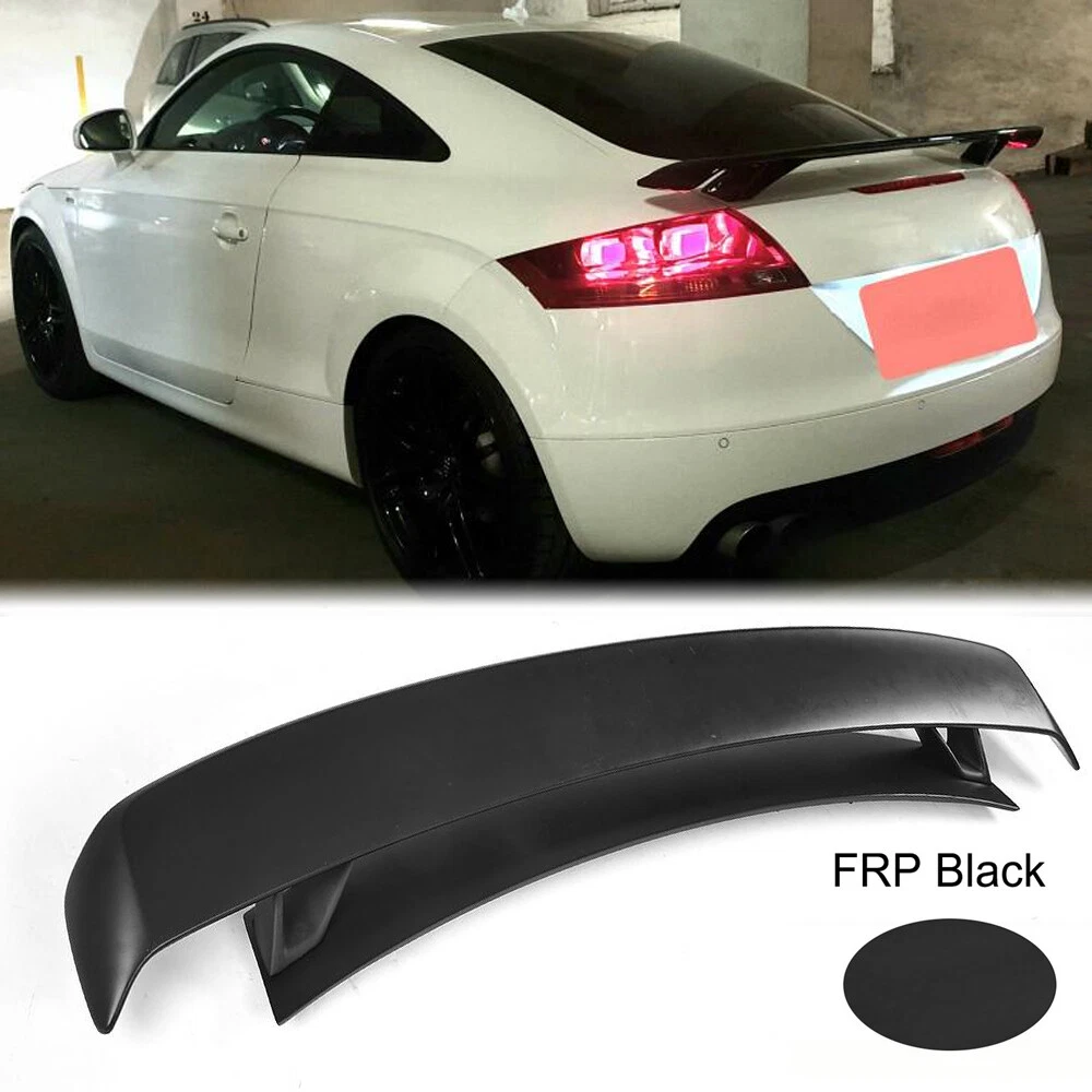 Fiberglass Rear Trunk Boot Spoiler Wing Tail for Audi TT MK2 8J TTS Coupe  08-14