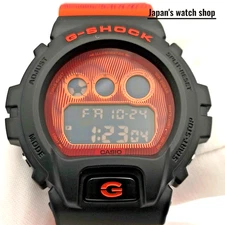 CASIO G-SHOCK TIME DISTORTION DW-6900TD-4JF Orange Digital Men Watch New in Box