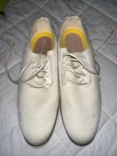 Women Cole Haan Wingtip Dress Casual Active Sneaker Oxford Shoes Tan White 9
