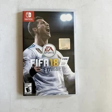 Empty Replacement Case & Artwork ONLY! EA Sports FIFA 18 - Nintendo Switch