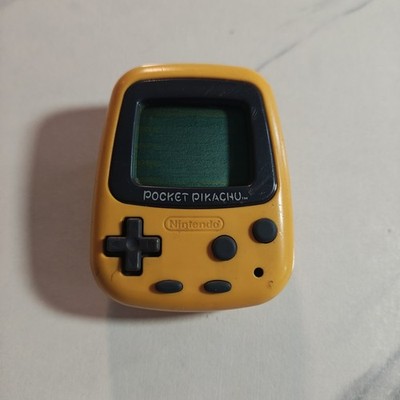 Nintendo Pocket Pikachu 1998 Pokemon Pedometer Yellow Japan New Battery