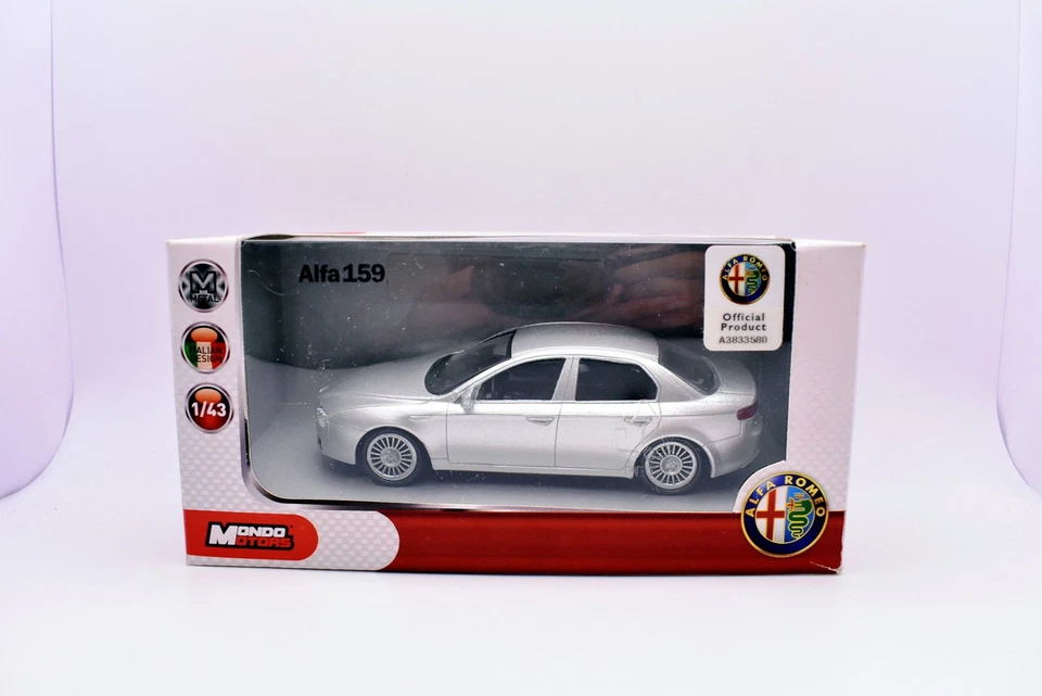 Coche Escala 1:43 Alfa Romeo ALFA 159 Diecast Miniaturas De Colección - Imagen 2 de 2