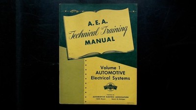 A.E.A. Automotive Electrical Systems Vol 1 Technical Training Manual Auto