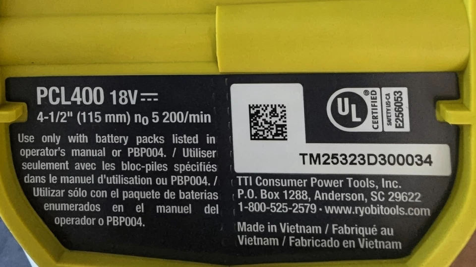 The NEW Ryobi  18V PCL400 "Atomic" Compact 4 1/2"+3-5"Circular Saw cut Anything  - Image 3 of 3