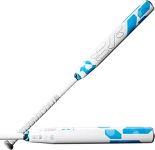 New 2023 DeMarini CF® Fastpitch Softball Bat 2 Piece Composite White/Blue
