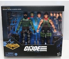 Gi Joe Classified Night Force Beach Head And Quick Kick. Walmart Exclusive
