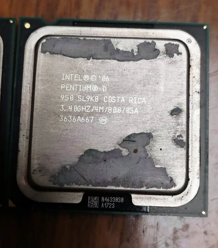 1PCS Intel PD  950  SL9K8 3.4GHZ 4M 800MHZ CPU High collectible value - Image 2 of 3