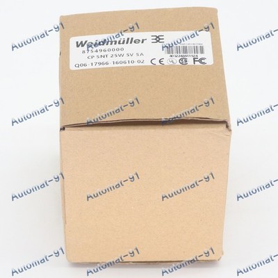 New Weidmuller one in box CP SNT 25W 5V 5A 8754960000 AC power supply fast ship