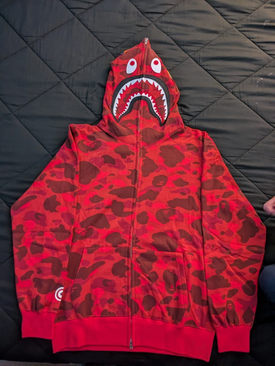A Bathing Ape Red Hoodies for Men for Sale | Shop Men's Athletic