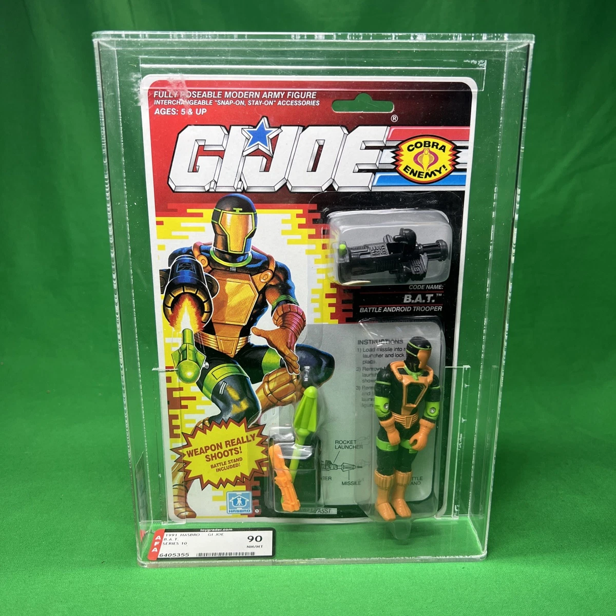 Snake Eyes G.I. Joe Military & Adventure Action Figures 1990 Year