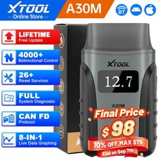 XTOOL A30M Bluetooth Bidirectional OBD2 Scann...