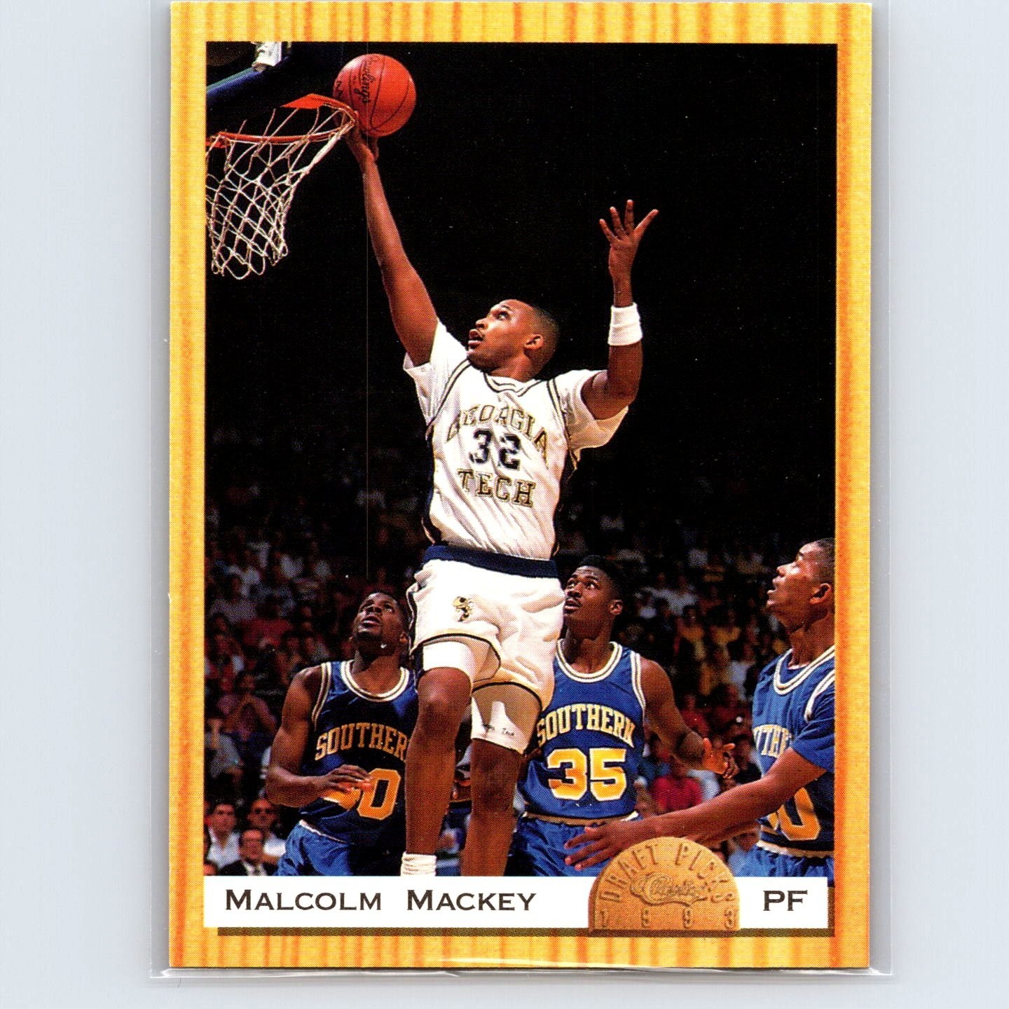 1993-94 Classic Draft Picks - Malcolm Mackey #49 (RC)