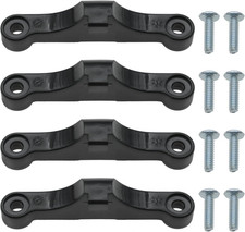 4-Pack CPU Fan Retainer AM5 Motherboard Bracket with Screws and Black Finish