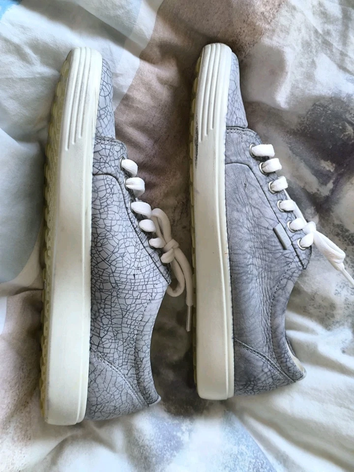 Ecco Mujer Piel Manchada Botas, Talla 40 Foto 2 de 4