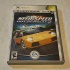 Need for Speed: Hot Pursuit 2 Platinum Hits Original Xbox Tested CIB w/Manual