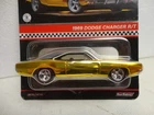Hot Wheels 1969 DODGE CHARGER Chrome Gold '69 w/RR RLC RED LINE CLUB Error ASW