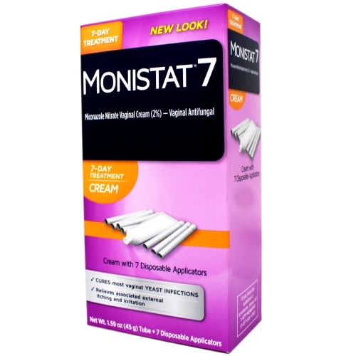 6er Pack Monistat 7 vaginale antimykotische Creme mit Einweg-Applikatoren 1,59 Unzen pro Stück - Bild 3 von 6
