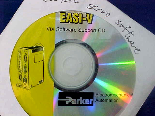 PARKER EASI-V VIX SOFTWARE SUPPORT CD SI