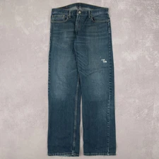 Levi's Vintage 514 Relaxed Fit Jeans W36 L34 Men's Blue Denim