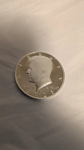 2025 S Proof Kennedy Silver Half Dollar (From Silver Proof Set) .999 fine